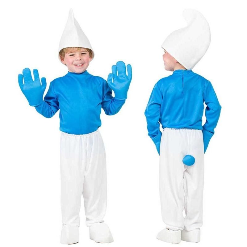 Fato de Smurf Menino