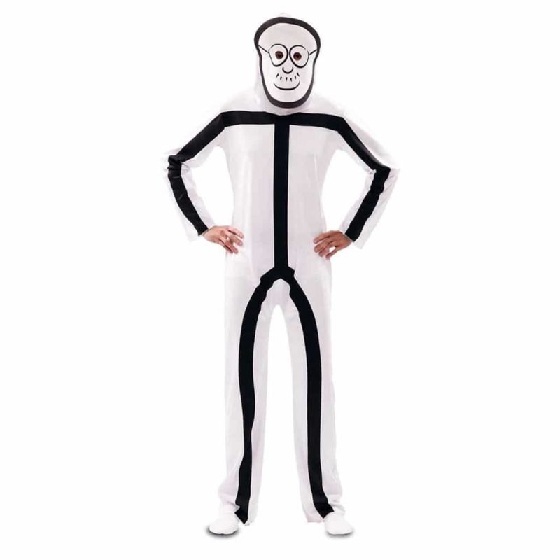 Fato de Stickman Adulto