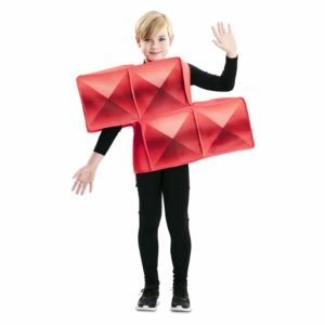 Fato de Tetris Vermelho para Criança
