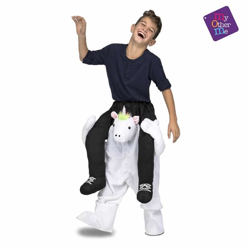 Fato Unicornio Ás Costas  Criança