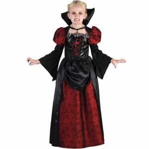 Fato Vampira Halloween Menina