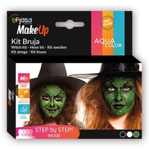 Kit Aquacolor Bruxa 3 Cores 3x2 Gr.