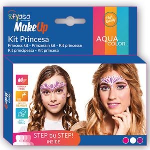 Kit Aquacolor Princesa 3 Cores 3x2 Gr.