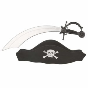 Kit de Pirata Criança (3 Unidades)