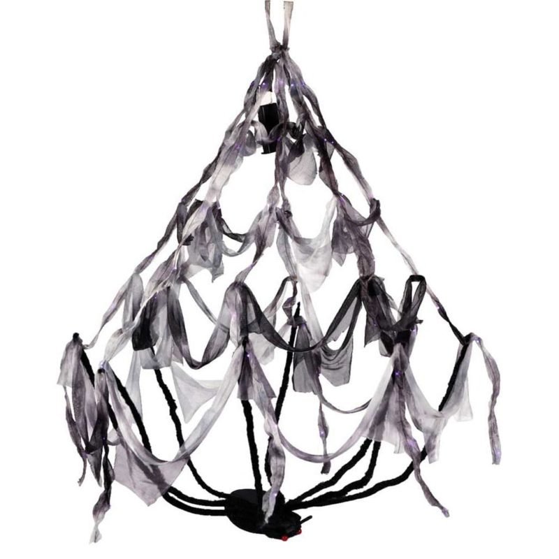 Lâmpada aranha com luz púrpura 50x80 cm.
