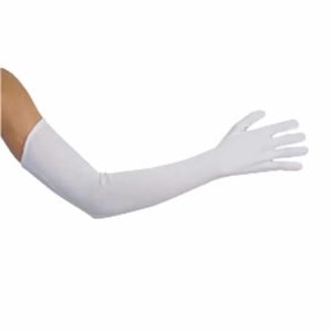 Luvas Branco Extra Longo 45cm