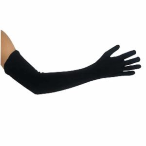 Luvas Preto Extra Longo 45cm