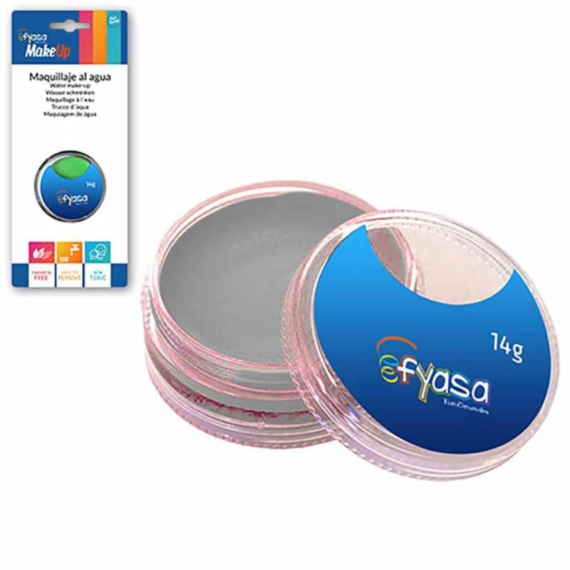 Maquiagem Aquacolor Prata 14 Gr.