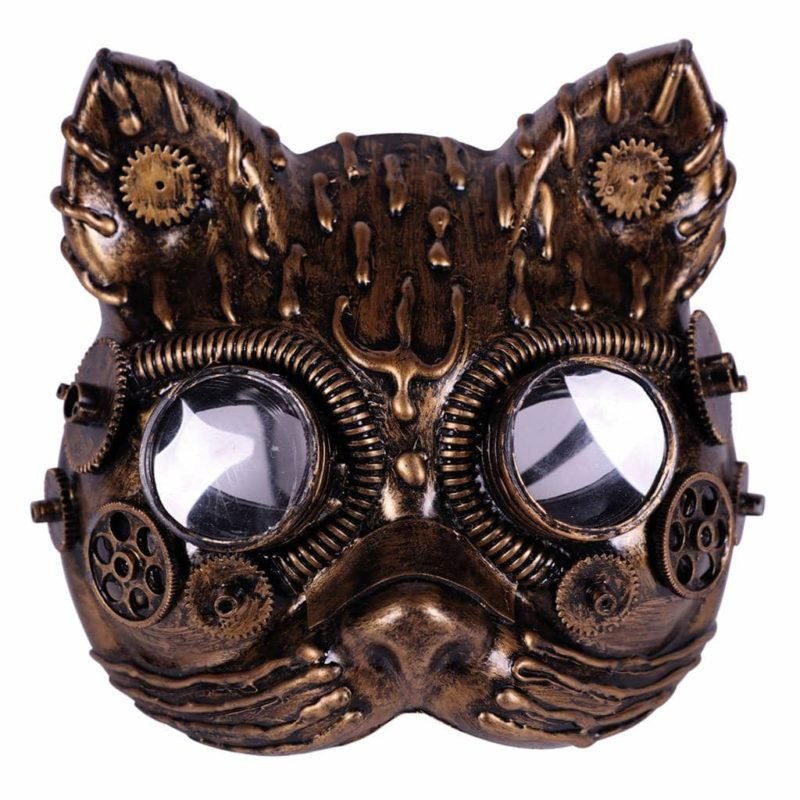 Máscara steampunk