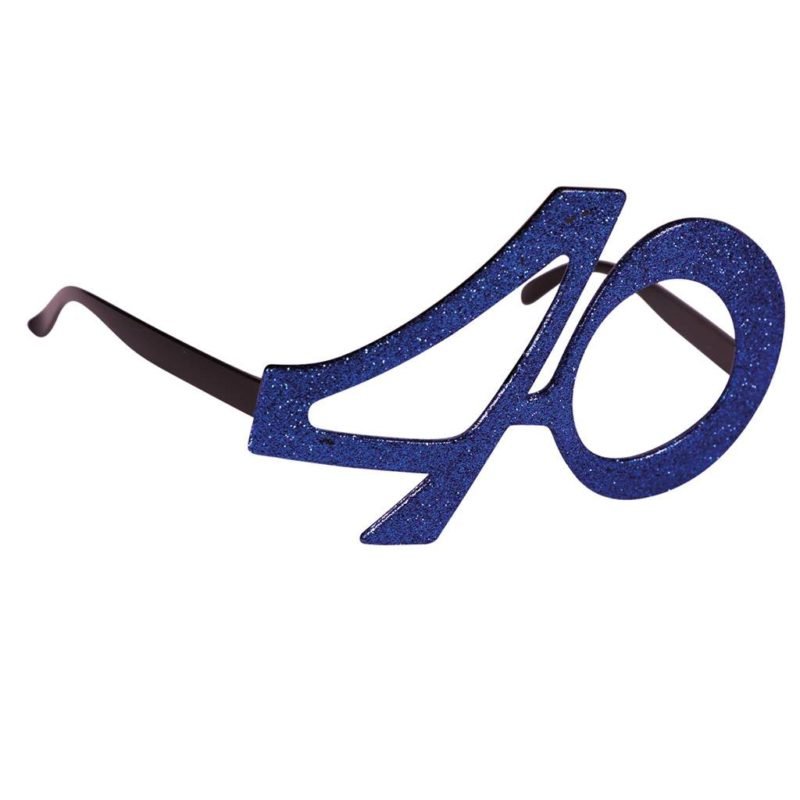Óculos 40 aniversário ouro