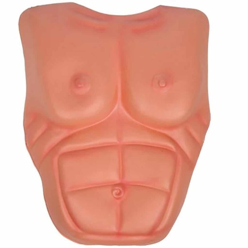Peito musculado