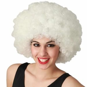 Peruca Afro Fosforescente