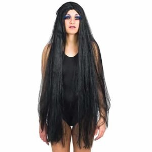 Peruca Extra Longa Preta