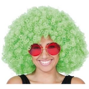Peruca Mega Afro Verde