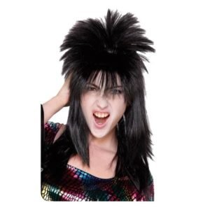 Peruca Punk Preta