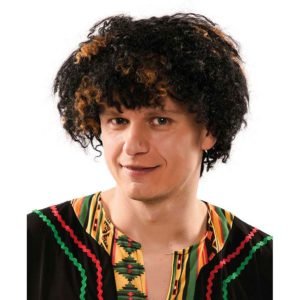 Peruca rastafari em caixa