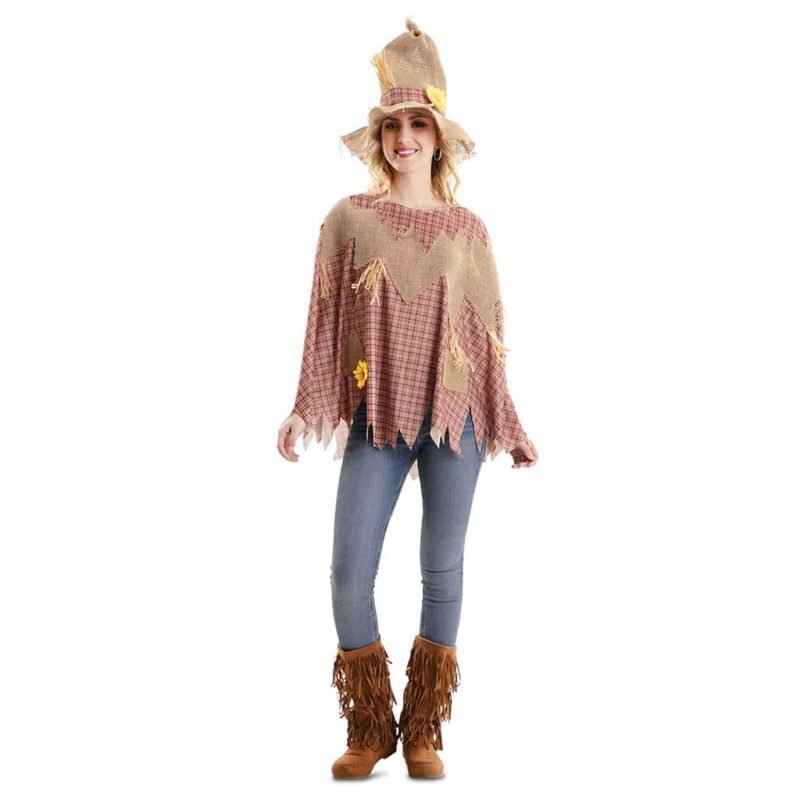 Poncho Espantalho Adulto