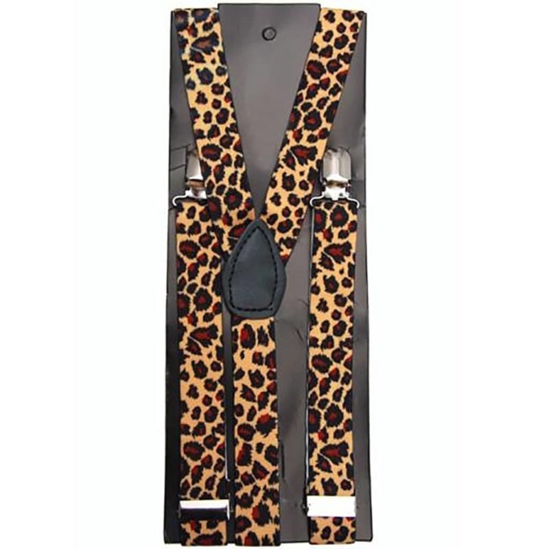 Suspensórios Elásticos Leopardo 2 5X100cm