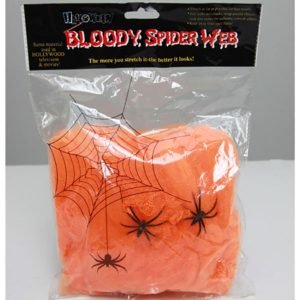 Teia Aranha Laranja com 2 Arranhas (6 Bolsas de 20Gr )