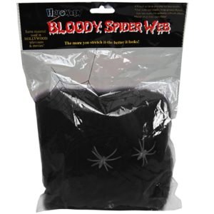 Teia Aranha Preta com 2 Arranhas (6 Bolsas de 20Gr )