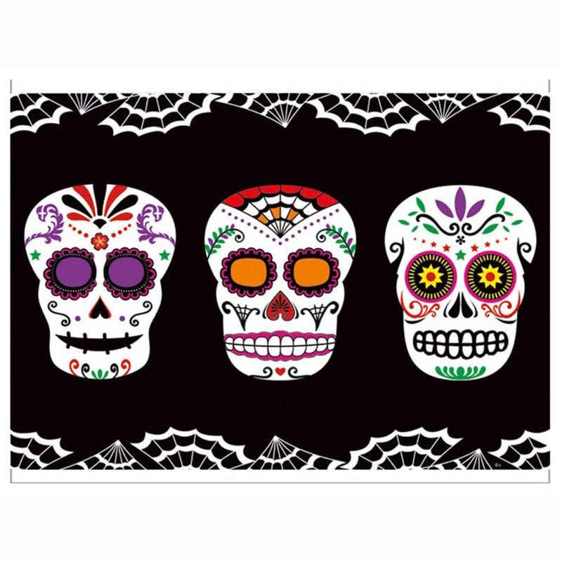 Toalha dia dos mortos 137x182 cm.