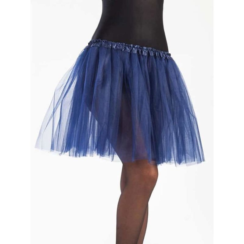 Tutu 40 Cms Azul Escuro