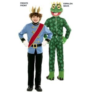 Fato Dupla Diversão! Príncipe e Sapo Criança