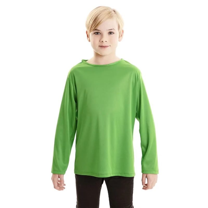 Camiseta de Disfarces Verde Criança