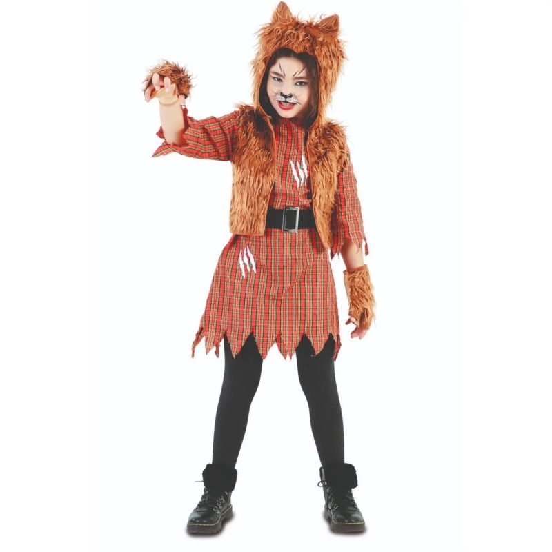 Fato de Lobo Menina