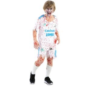 Fato de Jogador de Futbol Zombie Criança
