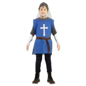 Guerreiro Medieval Azul Infantil