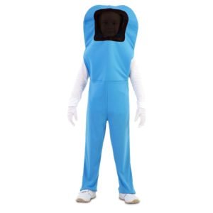 Fato de Among Us Azul Infantil