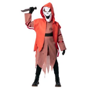 Fato de Assassino Vermelho Criança