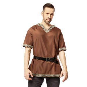 Camisa Medieval Castanha