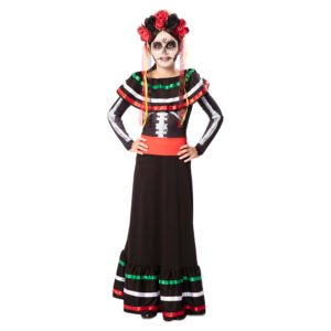 Fato de Catrina Criança
