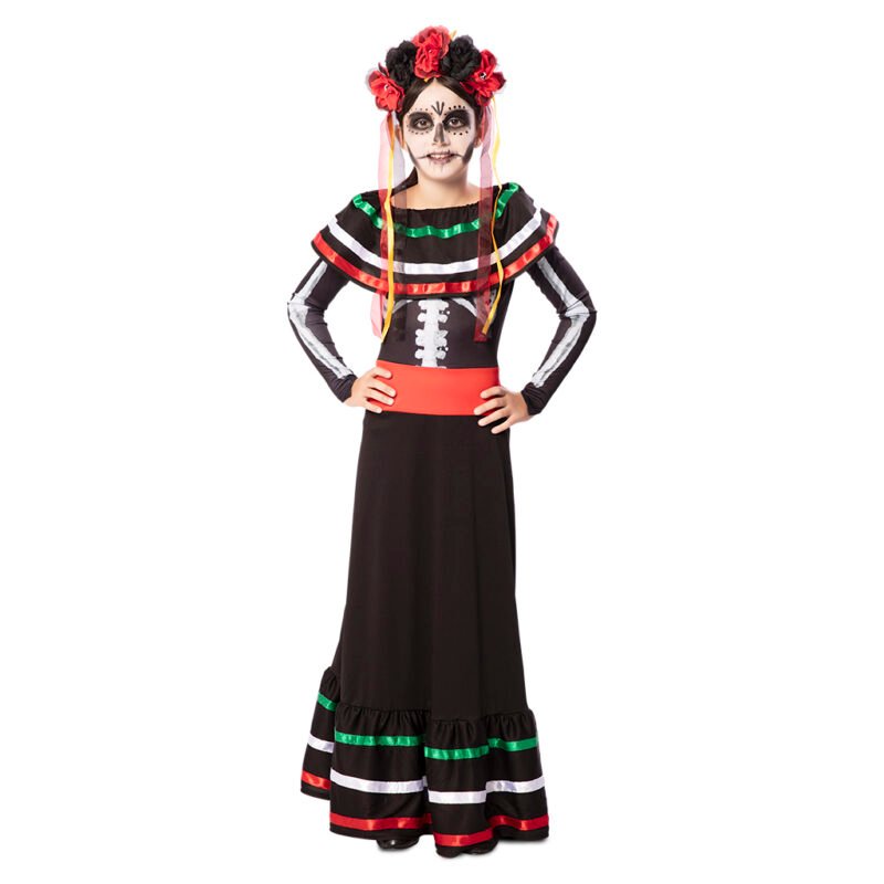 Fato de Catrina Criança