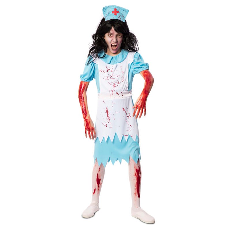Fato de Enfermeira Zombie Criança