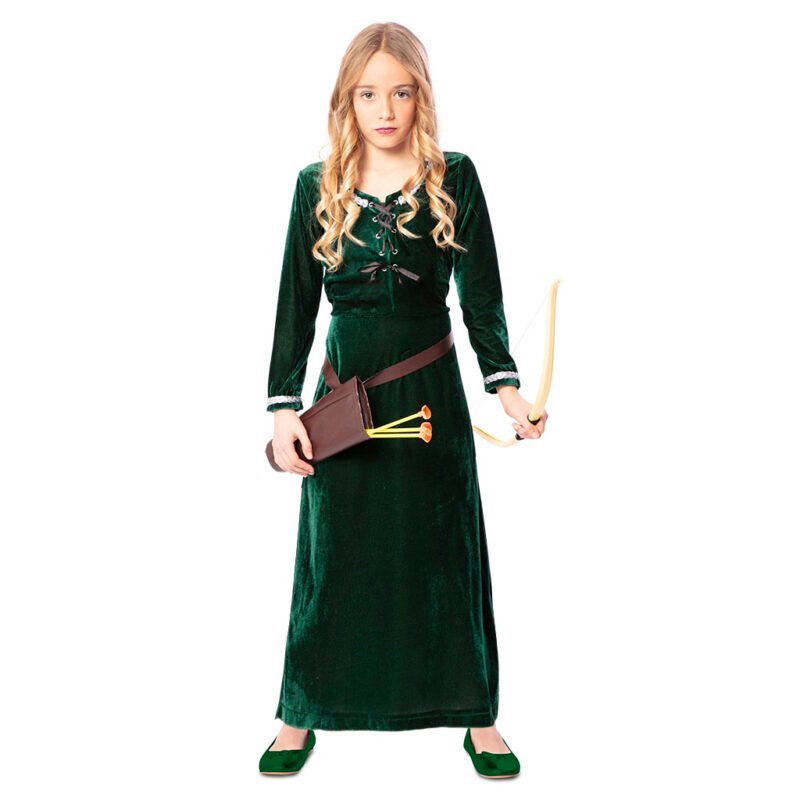 Fato de Lady Marian Menina