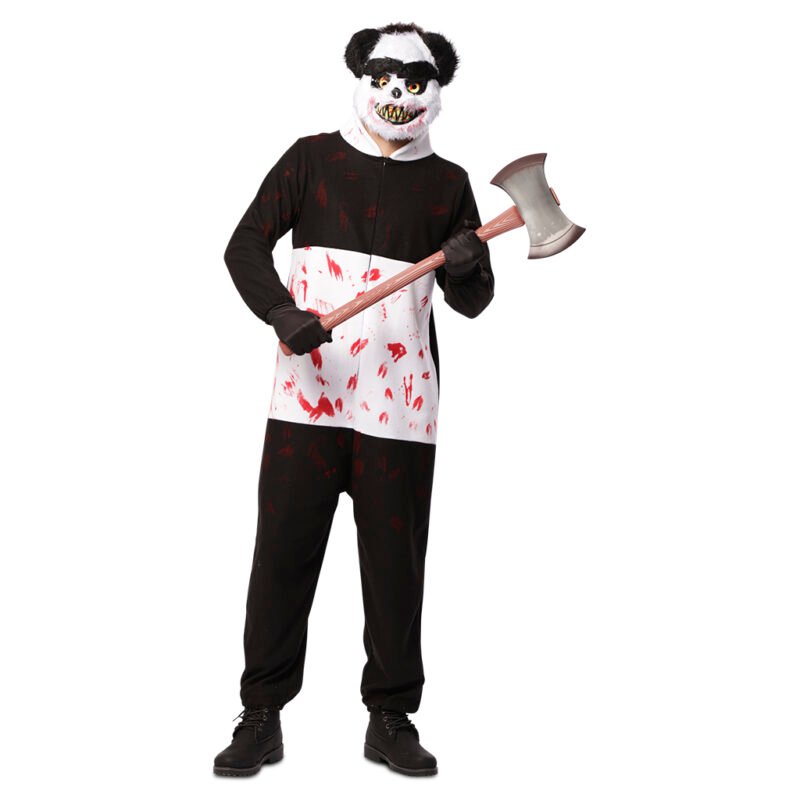 Fato de Panda Zombie