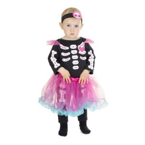 Fato de Esqueleto Tutu para Bebê