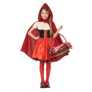 Fato de Chapeuzinho Vermelho para Menina