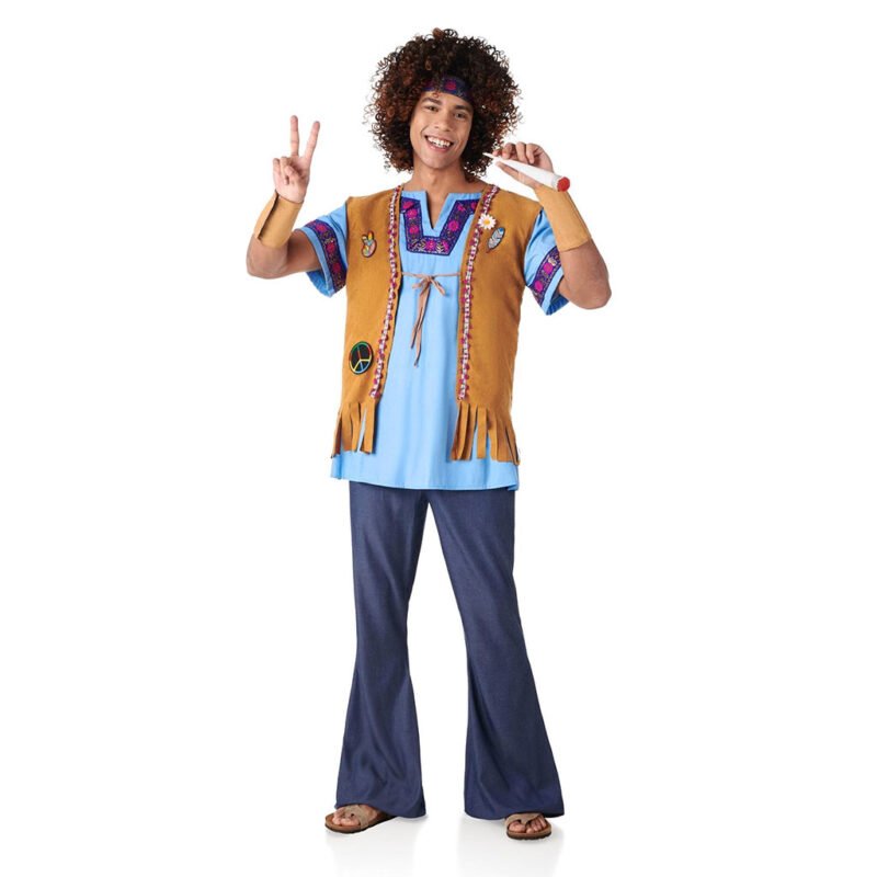Fato de Hippie Jeans para Homem