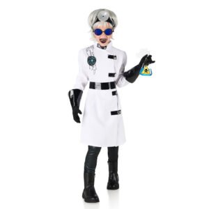 Fato de Cientista Louca para Menina