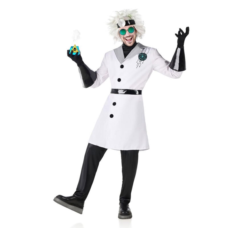 Fato de Cientista Louco para Homem