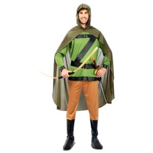 Fato de Arqueiro Robin dos Bosques Homem