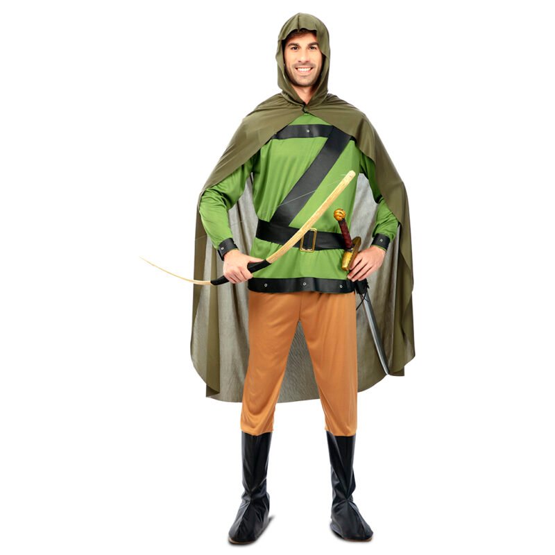 Fato de Arqueiro Robin dos Bosques Homem