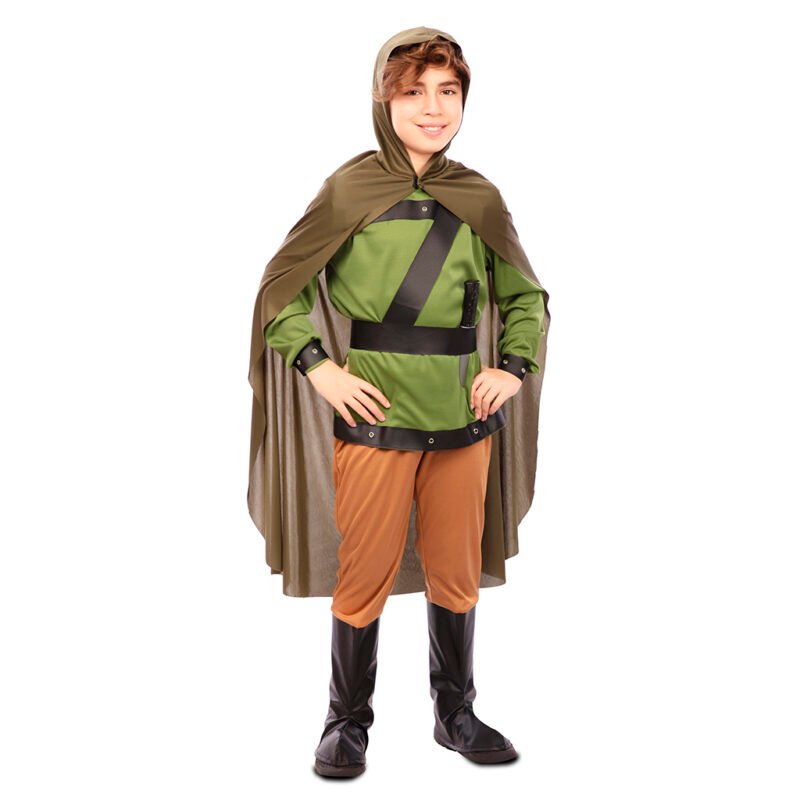 Fato de Arqueiro Robin dos Bosques Menino