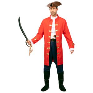 Fato de Capitão Pirata Hook Homem