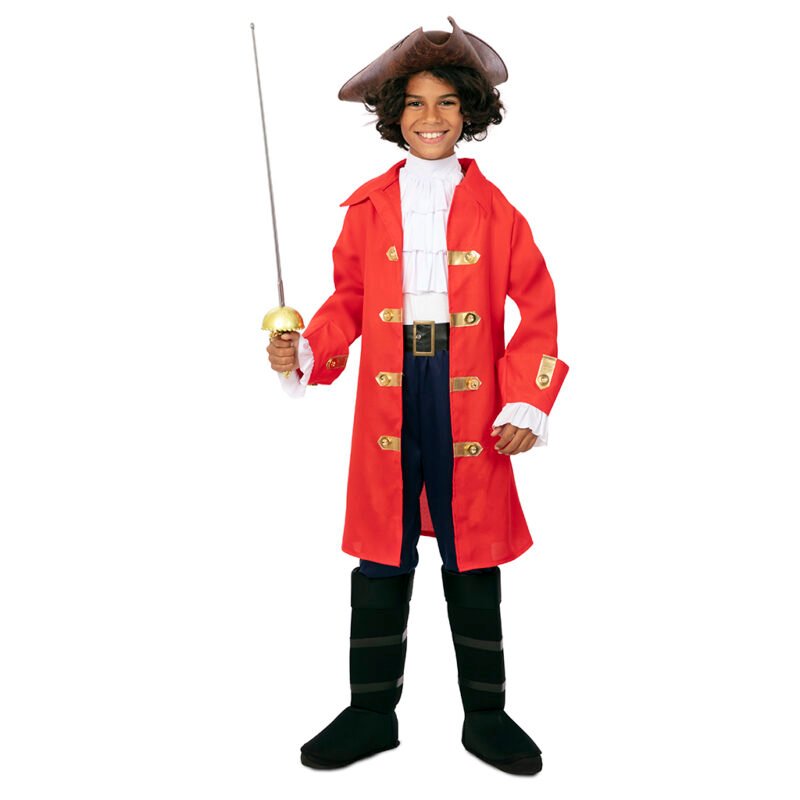 Fato de Capitão Pirata Hook Menino