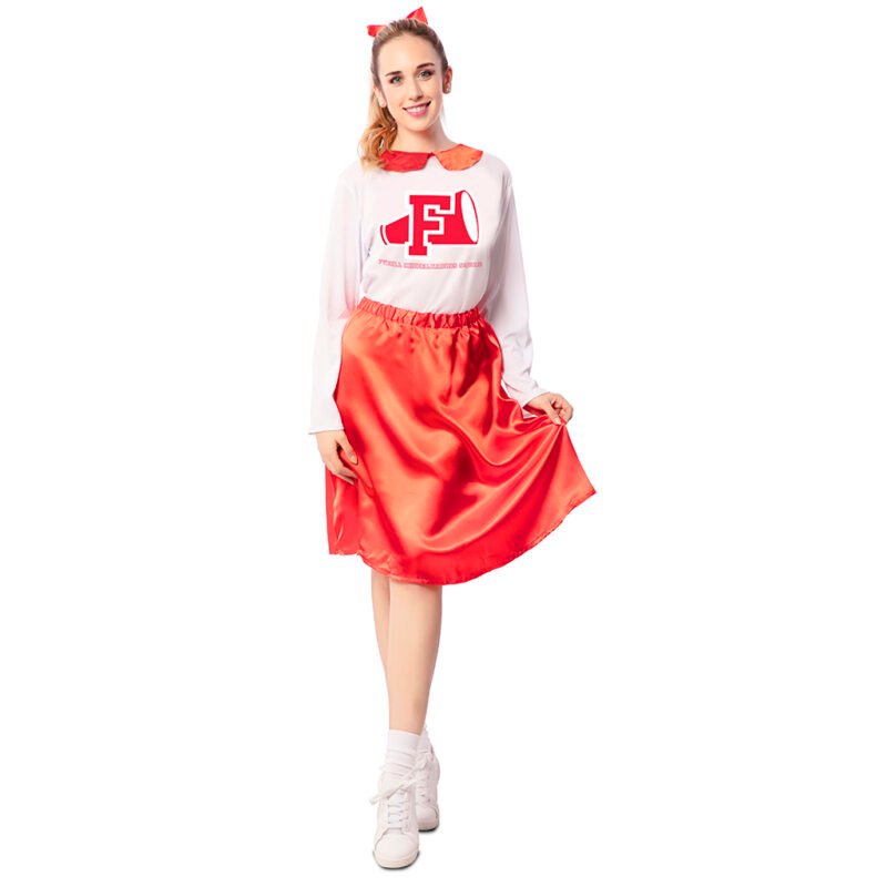 Fato de Cheerleader Anos 50 Mulher